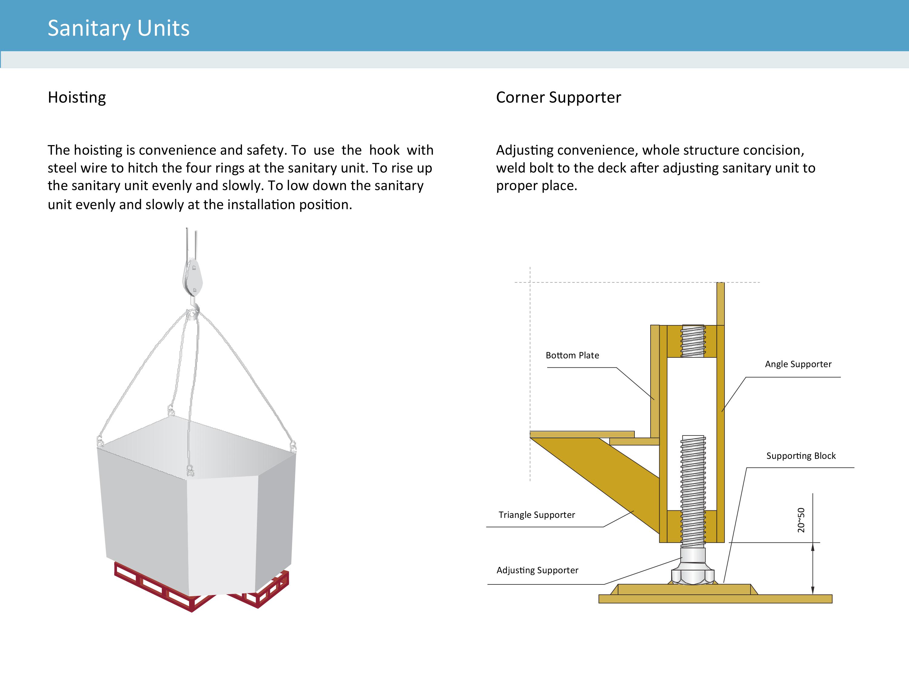 kornerstone sanitary units